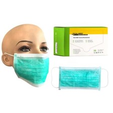 Masque Médical 50 Pcs 3 Couches Masque Hygiénique CE 14683 IIR MNS-Masque