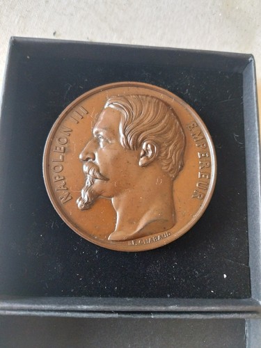 Medaille napoleon 1854 - medaille,