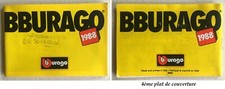 Catalogue Burago 1988 64 pages