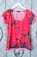 Top Blouse One Step Multicolore Taille 36/38 Neuf