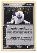 Carte Pokémon Absol 1/97  EX