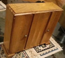 Jouet vintage 40/50's CIB, Armoire Poupée Enfant Bois, (Barbie, Bella, etc....) 