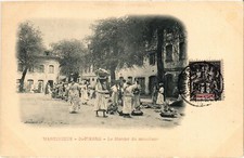 PC ST-PIERRE LE MARCHE DU MOUILLAGE ETHNIC TYPES MARTINIQUE (a36249)