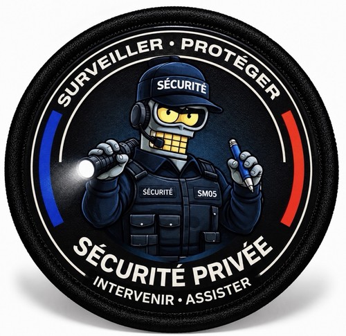 écusson sécurité privée - Écusson,