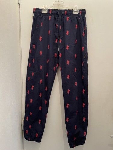 Pantalon tealer bleu marine