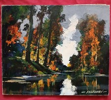 Superbe huile  par Robert