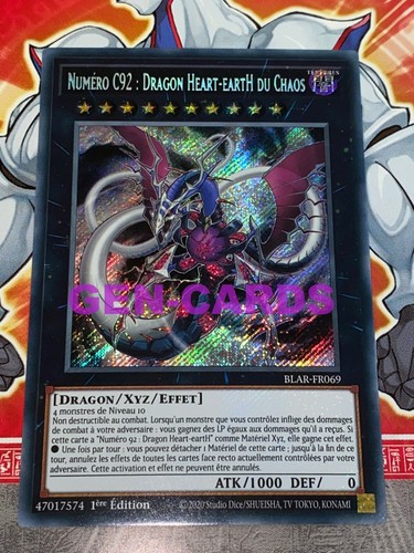 Carte numero c92 - gi,