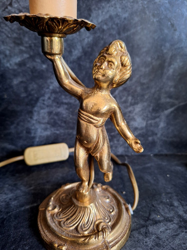 Lampe table avec chérubin - de, chérubin/