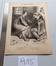 Affiche Lithographie Les