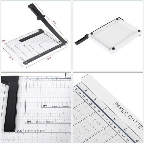 Coupe papier avec - grille, et