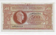 FRANCE 500 FRANCS MARIANNE TYPE 1945 SERIE M