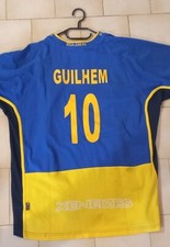 maillot de footballl Boca Junior XL Pepsi floqué 10 Guilhem