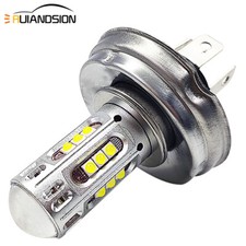 1PC Blanc P45T 2525 LED Ampoule de phare de moto de voiture Hi/Lo Beam DC 10-30V