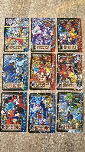 Lot cartes dragon ball z - lot,