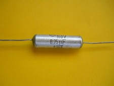 0.25uF @ 160V MBM RUSSIAN PAPER - ALUMINIUM  SPECIAL AUDIO UPGRADE       