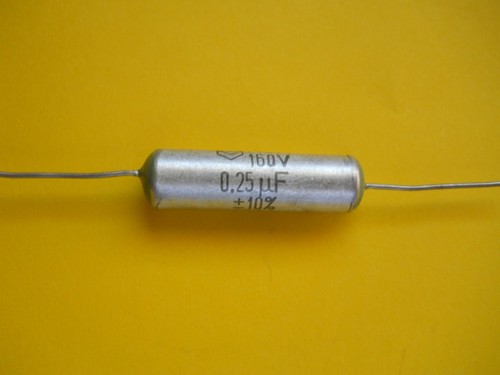 25uf 160v mbm - 0.25uf, @