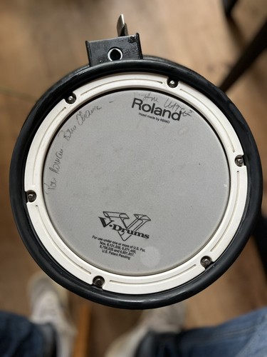 Pad roland drums dedicacé - v-drums,