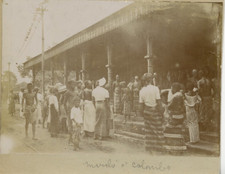 Ceylan, Sri Lanka, Colombo, Marché Ceylan, Sri Lanka, Colombo, Marché Tirage a