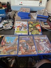 lot de 5 Jeux PS2-jeunesse  Tbe .. .  + livrets ..