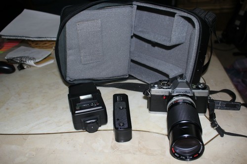 Minolta xg9 vintage 35mm slr - 35mm,