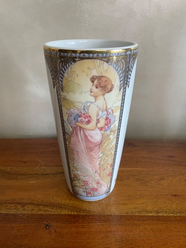 Vase mucha été goebel - vase,