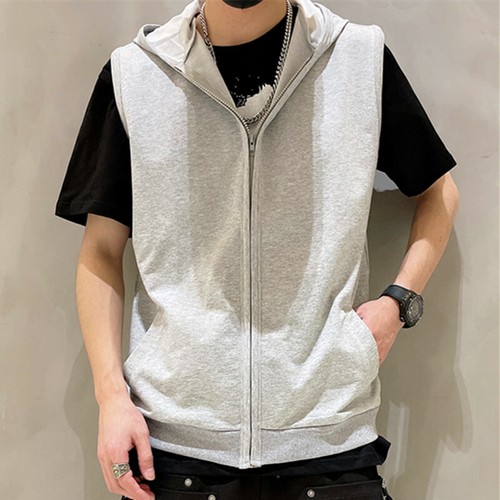 Gilet capuche pour hommes - gilet,