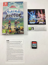Jeu Nintendo Switch VF  Legendes Pokemon Arceus Complet  Envoi rapide et suivi