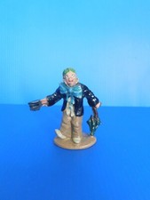 QUIRALU / LE CIRQUE / BEAU CLOWN AUGUSTE EN VESTE NOIRE tenant un parapluie