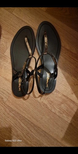 Sandales tropeziennes noir - sandales,