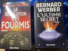 Lot 2 livres Bernard Werber L'ultime secret et La révolution des fourmis