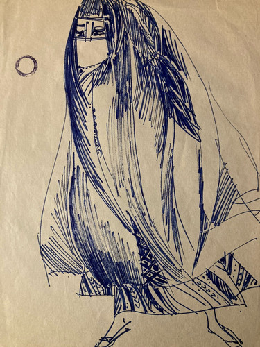 Beau dessin encre 1930 - dessin,