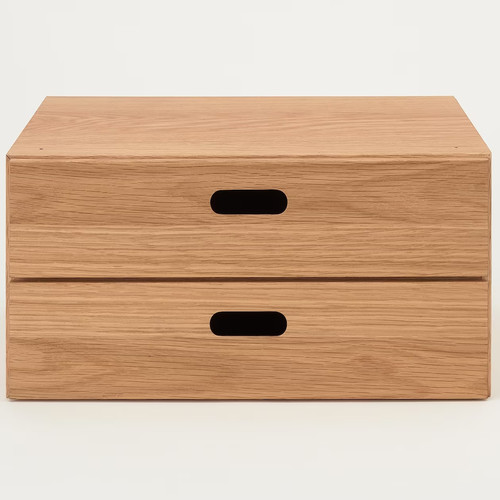 Muji stacking chest - muji, half