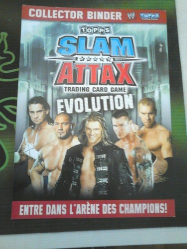 Classeur cartes topps slam - topps,