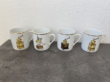 4 anciennes tasse a cafe