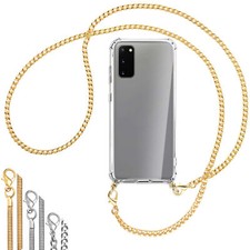 Collier (Chaîne en métal) pour Samsung Galaxy S20 Coque avec cordon Etui Case Co