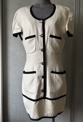 Chanel robe vintage logo - logo,