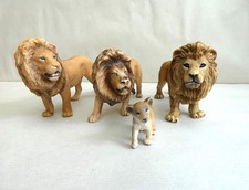 lot animaux lions et lionceau