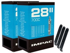 2 x tuyau de vélo Impac 28