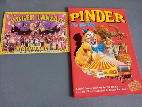 Programme cirque pinder - programme,