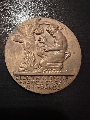 Rare médaille table - de,