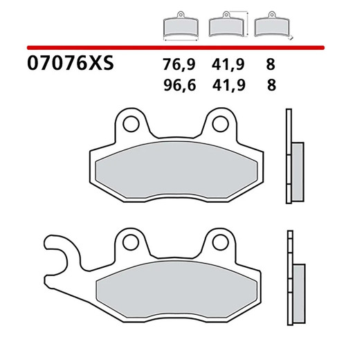 Kit plaquettes frein - plaquettes,