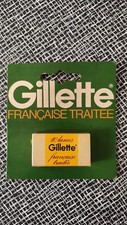 Ancienne boite 10 lames rasoir Gillette traitée - neuf sous Blister