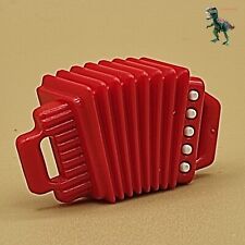 Playmobil #clown# accordéon rouge-musicien de rue-clown de cirque-orchestre-p...