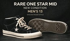 RARE Converse One Star Mid