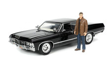 Chevrolet Impala W/Dean Winchester Figure Black 1967