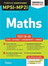 Mathématiques MPSI-MP2I -
