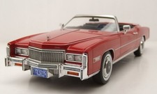 MODELCAR, CADILLAC Eldorado cabriolet 1976 rouge, échelle 1/18, MOD18471