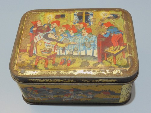 Boite ancienne tole - ancienne,