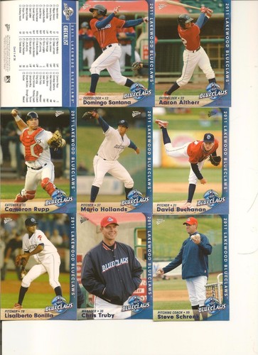 2011 lakewood blueclaws - lakewood,