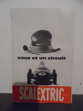 Vintage petit catalogue Notice Scalextric Triang  "Vous et un circuit" 
